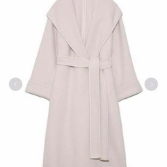 最安値！snidel パイピングフードコート　オフホワイトの画像