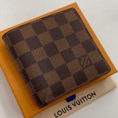  LOUIS VUITTON ルイヴィトン ダミエ二つ折り 財布...