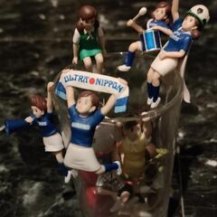 コップのフチ子さん サッカー 野球 応援フィギュアセット 11体の画像