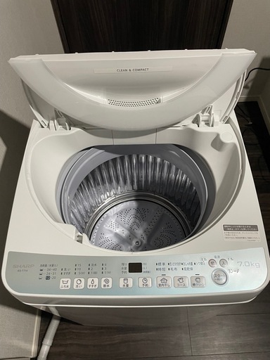 洗濯機 シャープ ES-T714
