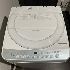 洗濯機（シャープ 
ES-T714)