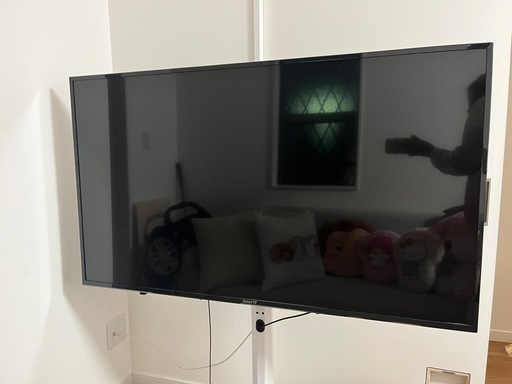 (取引中)LED TOKYO スマートテレビ　55型(テレビスタンド付き)