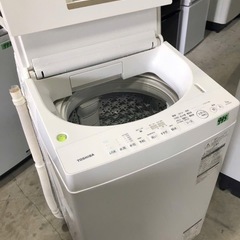 NO 995 🌈福岡市内配送設置無料✨🌈東芝 TOSHIBA 全自動洗濯機 (7.0kg) ZABOON(ザブーン) グランホワイト AW-7D6(W)の画像