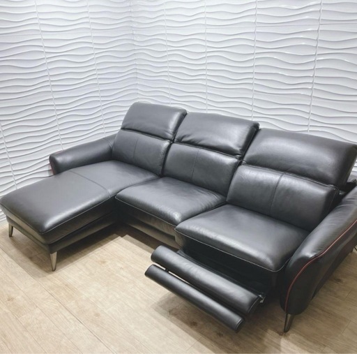 ◇新品50万円◇使用1年◇大塚家具◇リクライニングカウチソファー