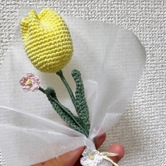 ハンドメイド　チューリップ