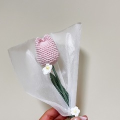 ハンドメイド　チューリップの画像