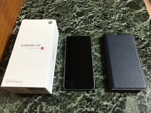 Xiaomi 14T XIG07 チタンブルー [12G/256GB] SIMフリー ケース付き