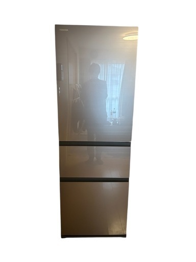 【美品】冷蔵庫　GR-V36SV 
アッシュグレージュ 東芝　2023年製