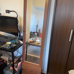 ミラーラック ドレッサー 本棚の画像