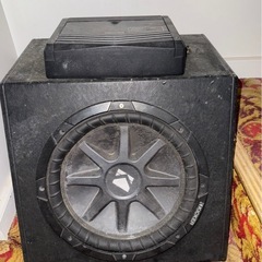 キッカー サブウーハー KENWOOD アンプセット    