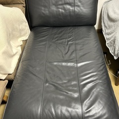 【3/28に削除します】IKEAレザーソファ黒 KIVIK 定価...