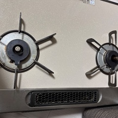 リンナイ　プロパン用　グリル付きガステーブル　ガスコンロの画像