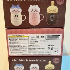 購入者決定🙇‍♀️🍦新品未開封🍦ちいかわ　チルタイム蓋付きマグカップ　全３種コンプリートセットの画像