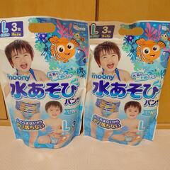 【Lサイズ:9-14kg】水遊びパンツ オムツ プール 男の子 ...