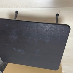 【0円でお譲りします】折りたたみローテーブルの画像