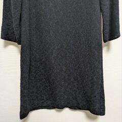 【美品】Beauty and Youth　ニット　ワンピース　ブークレ　ネイビーの画像