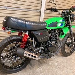 カワサキ　W175TR SE 低走行　ピカピカ　配送可能　支払いは現金or振り込みも可能の画像