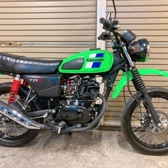 カワサキ　W175TR SE 低走行　ピカピカ　配送可能　支払いは現金or振り込みも可能の画像