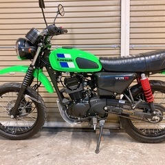 カワサキ　W175TR SE 低走行　ピカピカ　配送可能　支払いは現金or振り込みも可能の画像