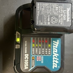 マキタ makita 純正 BL1015 リチウム電池 10.8V 1.5Ah+ makita マキタ 充電器 DC10SA Li-ion10.8V用 マキタ充電器の画像