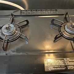 パロマ ガステーブル(左強火力)  ガスコンロ　都市ガス　
エブリシェフ ブラック IC-735WA-L の画像