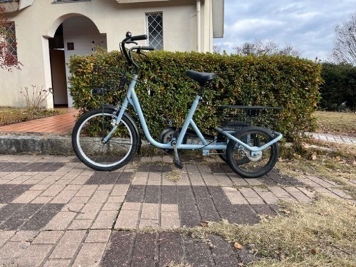 自転車「三輪自転車」「点検清掃済み」