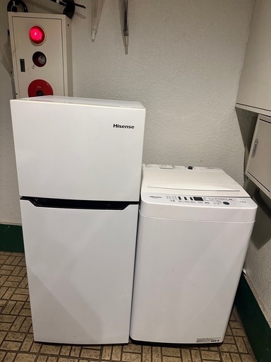 洗濯機と冷蔵庫　セット