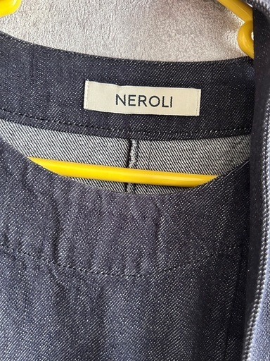 NEROLI ダークデニム ロングコートワンピース