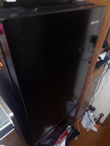 Hisense HR-D15FB ブラック 冷蔵庫 162L