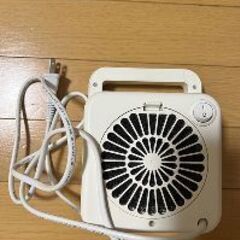セラミックヒーター 電気ファンヒーター 小型の画像