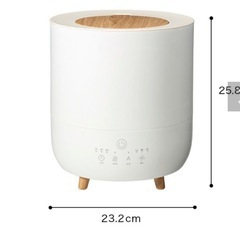 定価9680円　HB-T2153 ハイブリッド加湿器 Fog Mist (フォグミスト)  ホワイトの画像