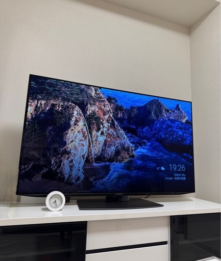 【美品】SHARP 55V 4K 有機EL テレビ リモコン付
