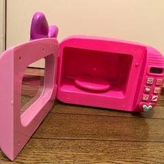 【お譲りします】ミニーマウス電子レンジセット(一部故障有)の画像