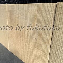 中古　スタイロ畳　防虫加工　9枚セット　琉球畳　正方形　難ありの画像