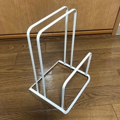 珪藻土バスマットと体重計スタンド