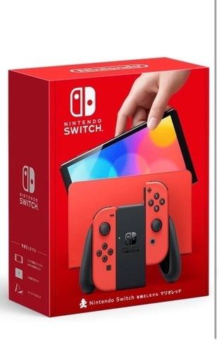 受付終了”Switch（有機ELモデル）マリオレッド