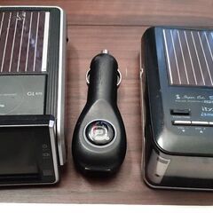 ジャンク品★レーダー探知機 2個セット USBアダプタ付き