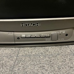 ブラウン管テレビ　日立　HITACHI の画像