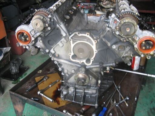 ベンツSL専門工場―V8-119各種リビルトエンジン制作販売