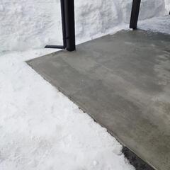 カーポートと土間コンクリート - 札幌市