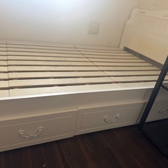 シングル収納ベッドの画像