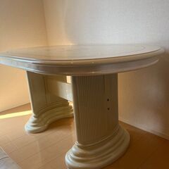 中古家具【サルタレッリ】フローレンステーブル145cm　取りに来ていただける方の画像