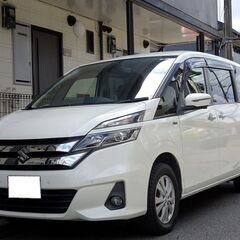 4WD 車検満タン ランディハイブリッド 2.0G エマージェンシーブレーキ ナビ フルセグTV Bluetooth フリップダウンモニタ アラウンドビューモニター 両側パワスラ インテリキー クルコン LEDライト ETCの画像