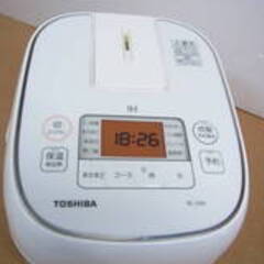  東芝 IHジャー　炊飯器 RC-5XN 3合炊き TOSHIBA 2021年製の画像