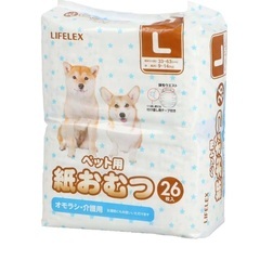 ペット用紙おむつ 26枚入 L