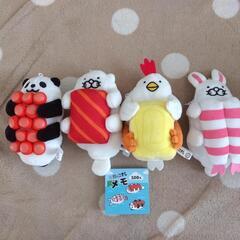 ☆美品☆だっこずし　ぬいぐるみ・ハンカチ・メモ帳の画像