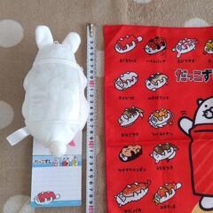 ☆美品☆だっこずし　ぬいぐるみ・ハンカチ・メモ帳の画像