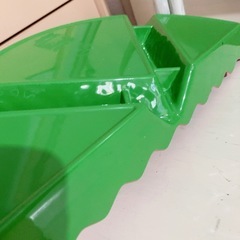 ハワイで購入スイカ🍉模様の大皿　素材は陶器ではありませんが質感は陶器用の皿です。の画像
