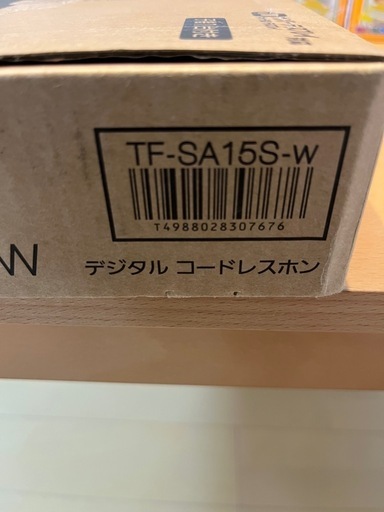 Pioneer デジタルコードレスホン　TF-SA15S-w