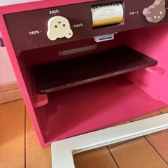 マザーガーデン木製ドレッサー、(おまけ)おもちゃトースターの画像